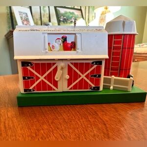 Hallmark Keepsake Ornament 2008 PLAY FAMILY FARM Fisher Price Magic Sound Cow